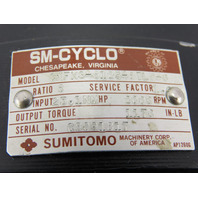 Sm-cyclo CNFXS-6125-8TLB-6 Inline Planetary Servo Gear Reducer 6:1