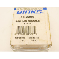 NEW Binks 46-2200 200 Air Nozzle Tip For Binks 2100 Series NOS - SHIPS FREE!