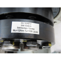 Nord 1.5Kw Torque Arm Gear Motor 6.67:1 Reducer Invertor Brake Shaft Mount