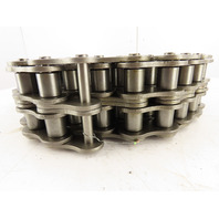 Peer 160-2 Cottered Double Strand Roller Chain 2" Pitch 10' Long