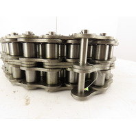 Peer 160-2 Cottered Double Strand Roller Chain 2" Pitch 10' Long