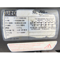 Finish Thompson AC4STS1V350B015C15 3/4Hp 115/208-230V 39GPM Centrifugal Pump