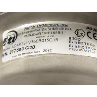 Finish Thompson AC4STS1V350B015C15 3/4Hp 115/208-230V 39GPM Centrifugal Pump