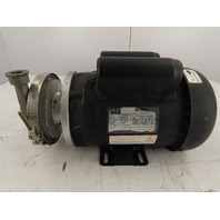 Finish Thompson AC4STS1V350B015C15 3/4Hp 115/208-230V 39GPM Centrifugal Pump