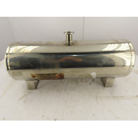 8"Dia x 23" Long Non-Magnetic Polished SS Stainless Steel Tank 5 Gallon