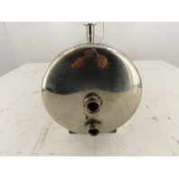 8"Dia x 23" Long Non-Magnetic Polished SS Stainless Steel Tank 5 Gallon