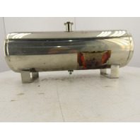8"Dia x 23" Long Non-Magnetic Polished SS Stainless Steel Tank 5 Gallon