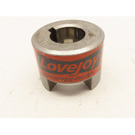 Lovejoy L-110 Flexible Jaw Coupling Hub 1-5/8" 1.625" Bore w/ 3/8"Keyway