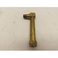 LDI G105-2 Vented Brass Liquid Oil Level Indicator Glass 4"Sight 1/4" NPT