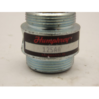 Humphrey 125AA Diaphragm Poppet Air Piloted Valve 1/8" Npt