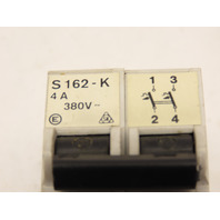 Stotz S162K4A S162K4A Stotz S 162 K4A S162K4A Circuit Breaker 4A 2 Pole DIN Rail