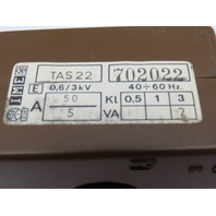 TAS22-50A/5A Current Transformer by IME