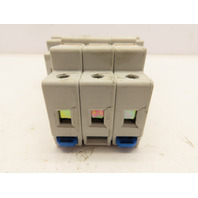 ALLEN BRADLEY 1492-FB3C30-L FUSE HOLDER 30A 600VAC/DC (LOT OF3)