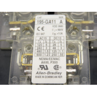 Allen-Bradley 100-A60N*3 Motor Starter 23-75A Overload Relay 120v Coil