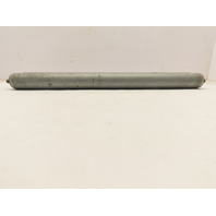 Qty 2 Hytrol Gravity Conveyor Rollers 1.9"OD 23"BF 7/16" Hex Axle Galvanized