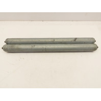Qty 2 Hytrol Gravity Conveyor Rollers 1.9"OD 23"BF 7/16" Hex Axle Galvanized