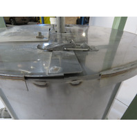 50 Gal Gallon SS Stainless Steel Tank 0.75KW 18RPM 3PH Mixer Mixing Agitator Lid