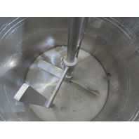 50 Gal Gallon SS Stainless Steel Tank 0.75KW 18RPM 3PH Mixer Mixing Agitator Lid