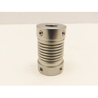 MFBS-20-10-8 NBK MFBS-20 SS Bellows Flexible Shaft Coupling 8mmx10mm Bore Japan