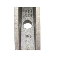 QTY 2 TSUBAKI S-22 ATTACHMENTS FOR 458 CHAIN Barloop/Link Rivetless Chain S X458