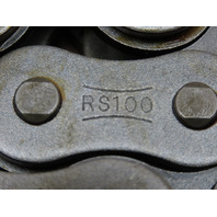 Tsubaki RS 100 100RB  Riveted Roller Chain w/  Connector Link 10Ft