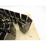 Rex S881TAB K-4-1/2"Wide 79 Link Steel Table Top Side Flexing Conveyor Chain