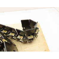 Rex S881TAB K-4-1/2"Wide 79 Link Steel Table Top Side Flexing Conveyor Chain