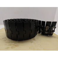 Rex S881TAB K-4-1/2"Wide 10 ft Steel Table Top Side Flexing Conveyor Chain