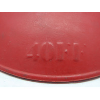 Destaco CPI-40FF-C-45 Lot Of 2 4"Flat Foot Vacuum Suction Cup Red