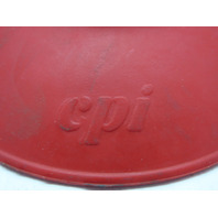 Destaco CPI-40FF-C-45 Lot Of 2 4"Flat Foot Vacuum Suction Cup Red
