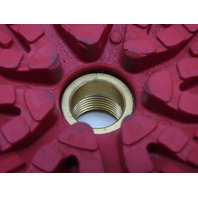 Destaco CPI-40FF-C-45 Lot Of 2 4"Flat Foot Vacuum Suction Cup Red