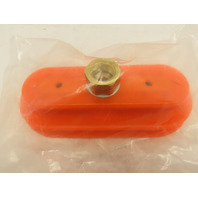 Piab OBF50X140 Oval Bellows Polyurethane Suction/Vacuum Cup 3/8"NPT Orange