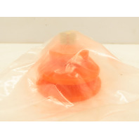 Piab OBF50X140 Oval Bellows Polyurethane Suction/Vacuum Cup 3/8"NPT Orange
