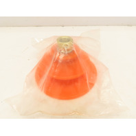 Piab BFF110P.5R.N49MR 4-5/8"Round Bellows Polyurethane Suction/Vacuum Cup3/8"NPT
