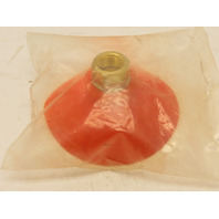 Piab 0206540 DCF90P.4S.N49MR Round Polyurethane Suction/Vacuum Cup 3/8NPT Orange