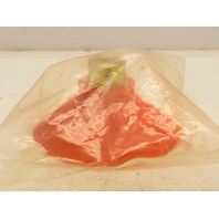 Piab 0206540 DCF90P.4S.N49MR Round Polyurethane Suction/Vacuum Cup 3/8NPT Orange