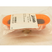 Piab 0121865 OCF40X110P.5R.N48W Oval Suction/Vacuum Cup 3/8NPT Orange