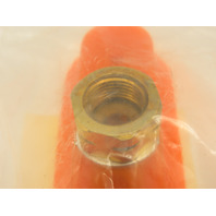 Piab 0121865 OCF40X110P.5R.N48W Oval Suction/Vacuum Cup 3/8NPT Orange