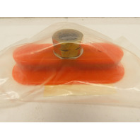 Piab 0121865 OCF40X110P.5R.N48W Oval Suction/Vacuum Cup 3/8NPT Orange