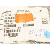 Rexnord 1500 Series HP1505-24IN  Mat Top Conveyor Chain Belt 24" Wide X 24" Long