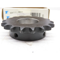 Tsubaki 50B17 F-38mm 17 Tooth Sprocket 38mm Fixed Bore