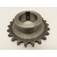 S60B23 Hardened #60 Roller Chain Sprocket 23 Tooth 55mm Bore 16mm Key