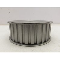 Tsubaki 30H150AF Timing Belt Pulley w/ Weld on Flanges 18mm Bore Cut to Fit