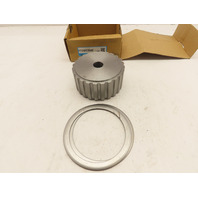 Tsubaki PT24H150AF Timing Belt Pulley w/ Weld on Flanges 18mm Bore Cut to Fit