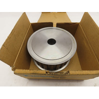 Tsubaki PT24H150AF Timing Belt Pulley w/ Weld on Flanges 18mm Bore Cut to Fit