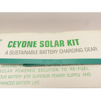 WAAREE WSBC-50 CEYONE SOLAR KIT w/30A CHARGE CONTROLLER 50 Watt SOLAR PANEL KIT
