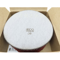 (Box of  25)3M Cubitron II 76677 Hookit 5"Cloth Disc 36+Grit Ceramic Hook & Loop