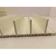 UNI Chain S-MPB C Conveyor Chain Belt 1"P 12-1/2"W Product Support Flats 2" O/C