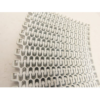 Intralox 2400 Series 1"P Radius Raised Rib Modular Plastic 8"W Conveyor Belt 10'