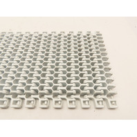 Intralox 2400 Series 1"P Radius Raised Rib Modular Plastic 8"W Conveyor Belt 10'